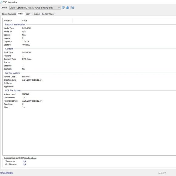 ENTRAPMENT Special Edition DVD  Widescreen 1999 - Picture 7 of 9